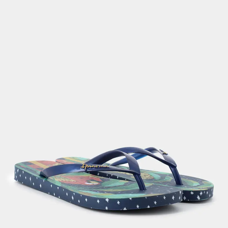 Infradito Ipanema da Donna, blu miniatura 2
