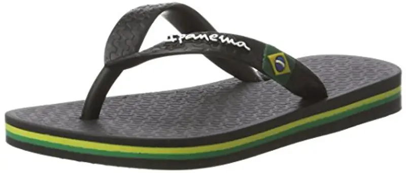 Ipanema Infradito unisex per bambini Classic Brasil Ii Kids, 8041 nero, 25/26 EU