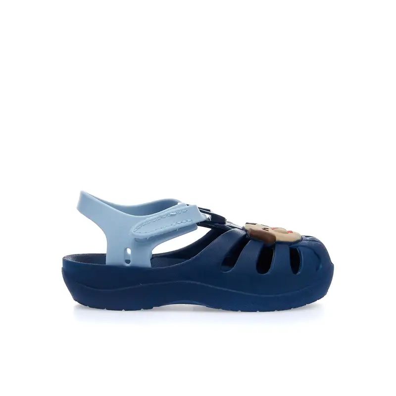 Sandaletti mare da bambino in gomma blu