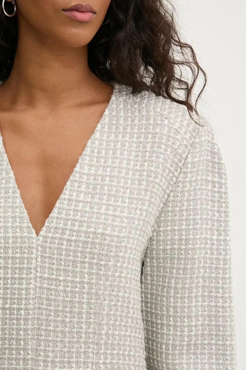 camicetta con aggiunta di lana colore beige WM16JILLA miniatura 5