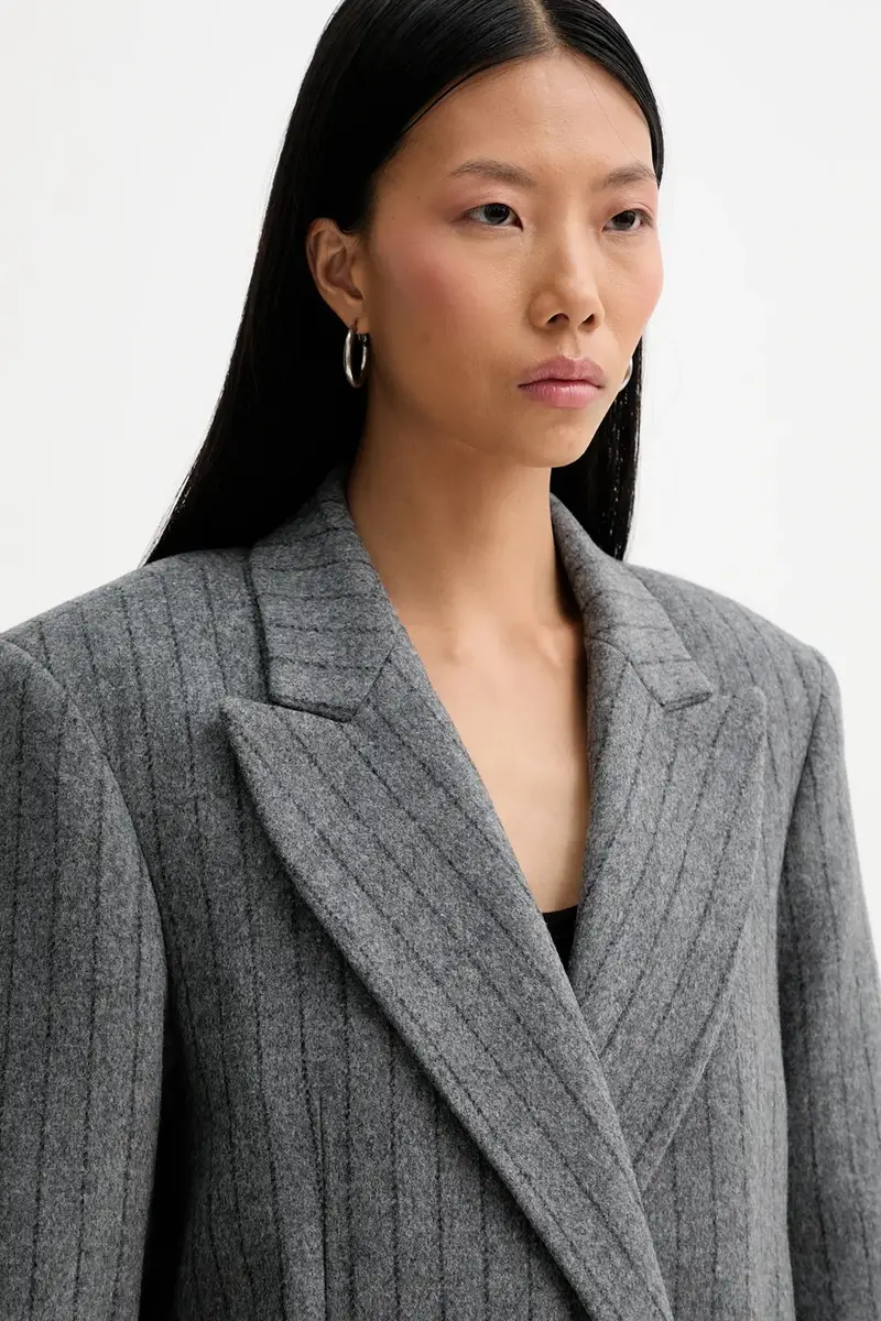 cappotto con lana WM07NIMI colore grigio NIMI miniatura 5