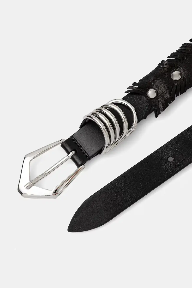 cintura in pelle WM50STING donna colore nero STING miniatura 2