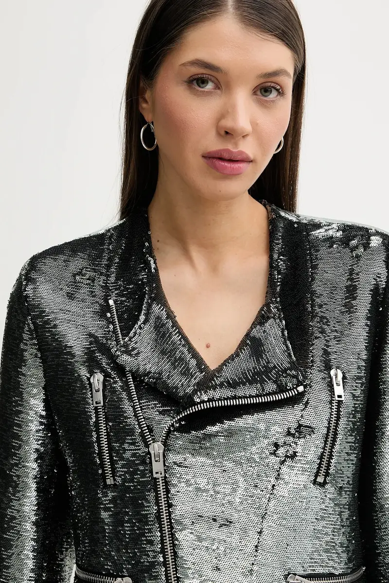 giacca colore grigio WP07LUZIA miniatura 5