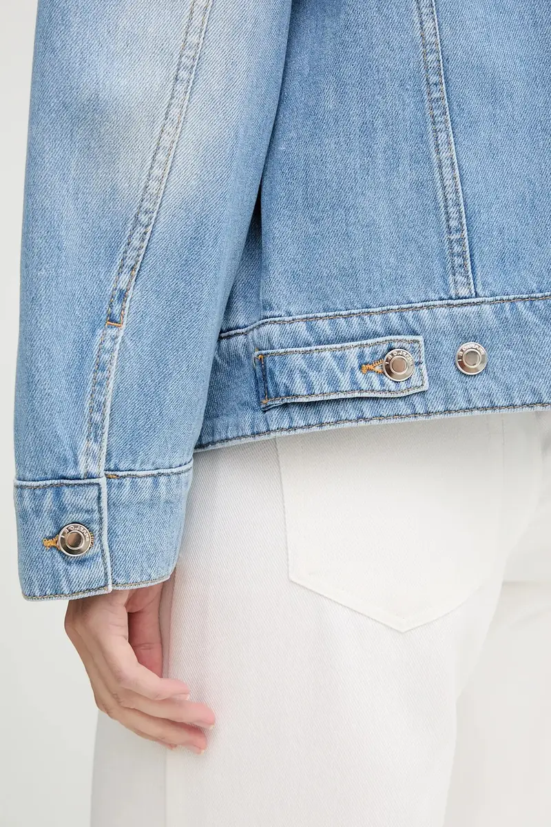 giacca di jeans colore blu WP07ULISEA miniatura 5