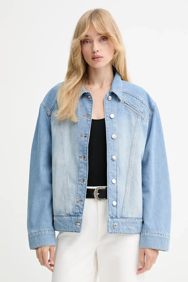 giacca di jeans colore blu WP07ULISEA