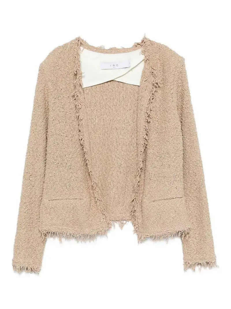 Giacca in cotone Shavani Beige