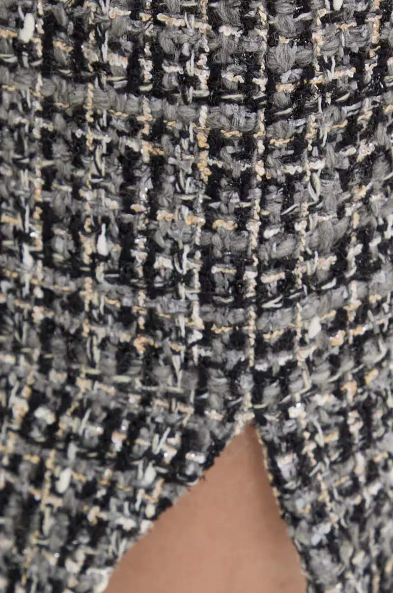 gonna con aggiunta di lana colore grigio WP31BRYAN miniatura 3