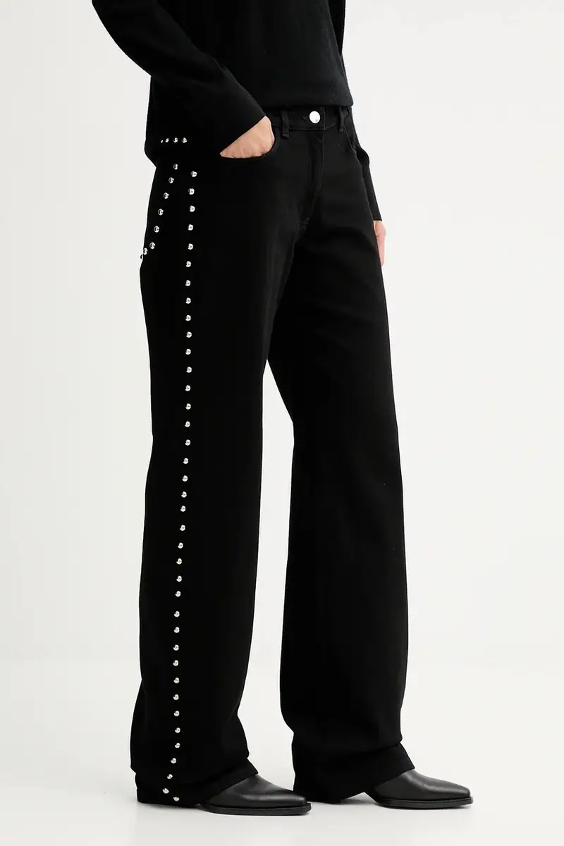 IRO Jeans Donna Nero 3847782 miniatura 4