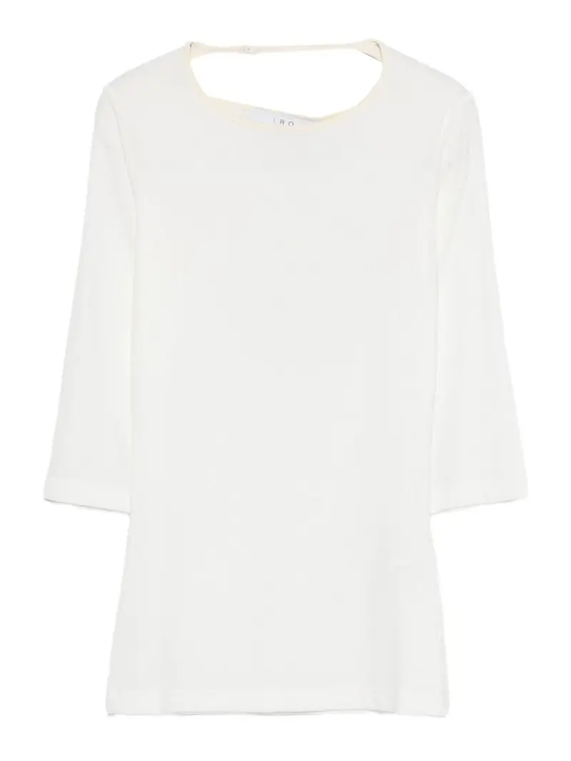 Maglione a coste Thanya Bianco