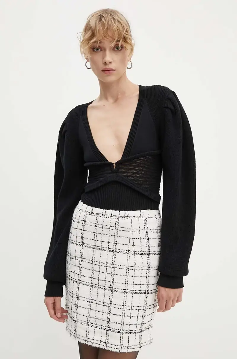 maglione donna colore nero WP12DELVINA