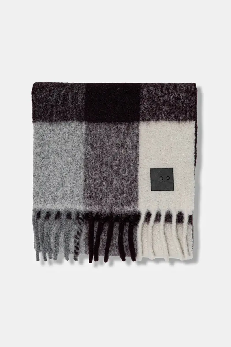 scialle con lana Multicolore miniatura 2