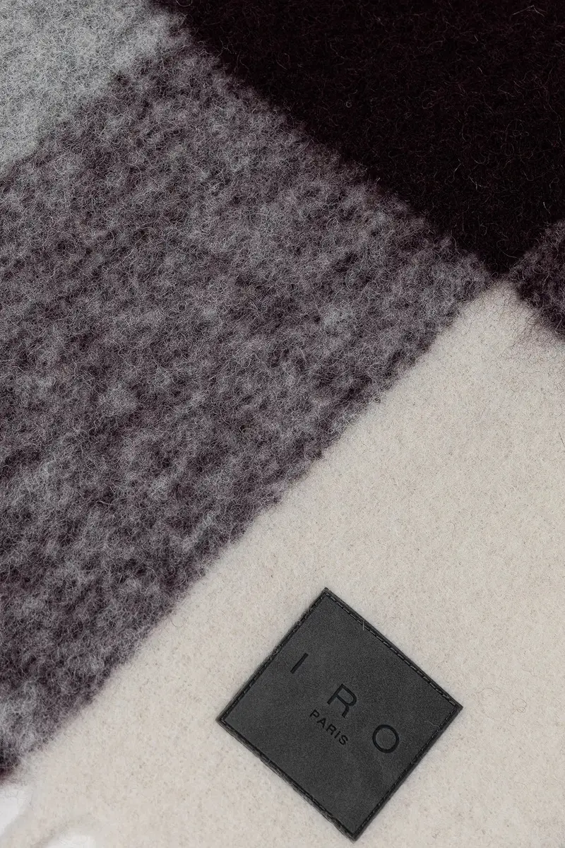 scialle con lana Multicolore miniatura 3