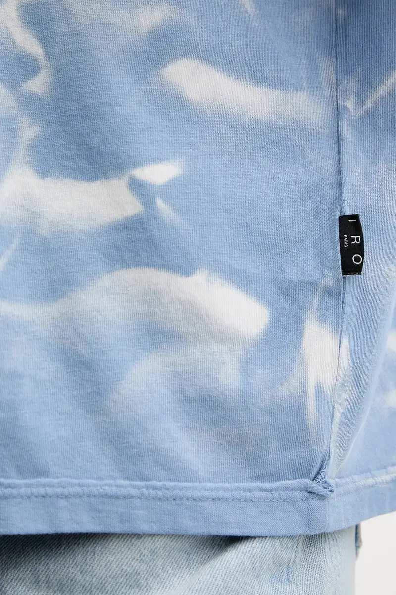 IRO T-shirt Uomo Blu 3312515 miniatura 5