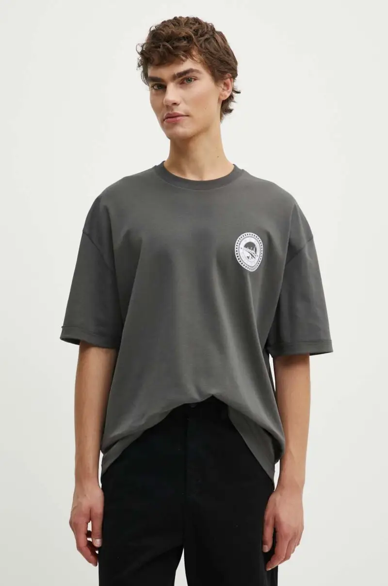 IRO T-shirt Uomo Grigio 3769961 miniatura 4