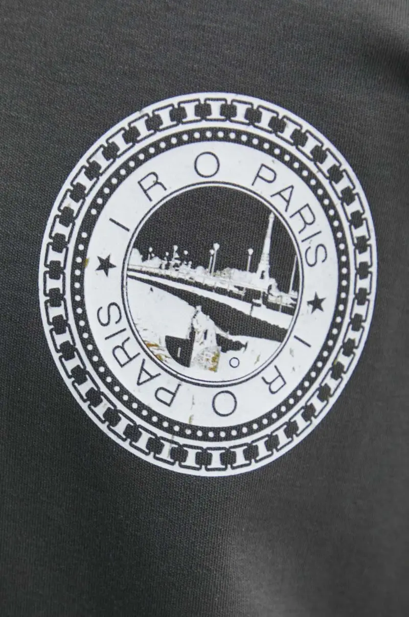 IRO T-shirt Uomo Grigio 3769961 miniatura 5