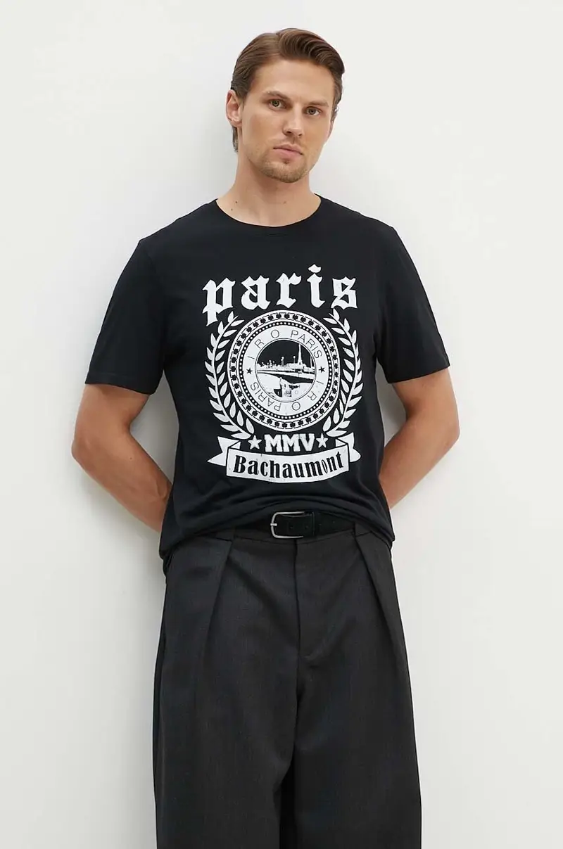 IRO T-shirt Uomo Nero 3775019 miniatura 2