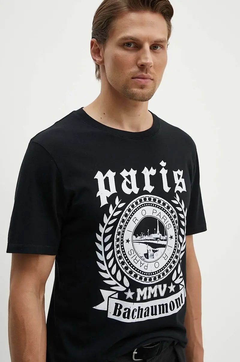 IRO T-shirt Uomo Nero 3775019 miniatura 4