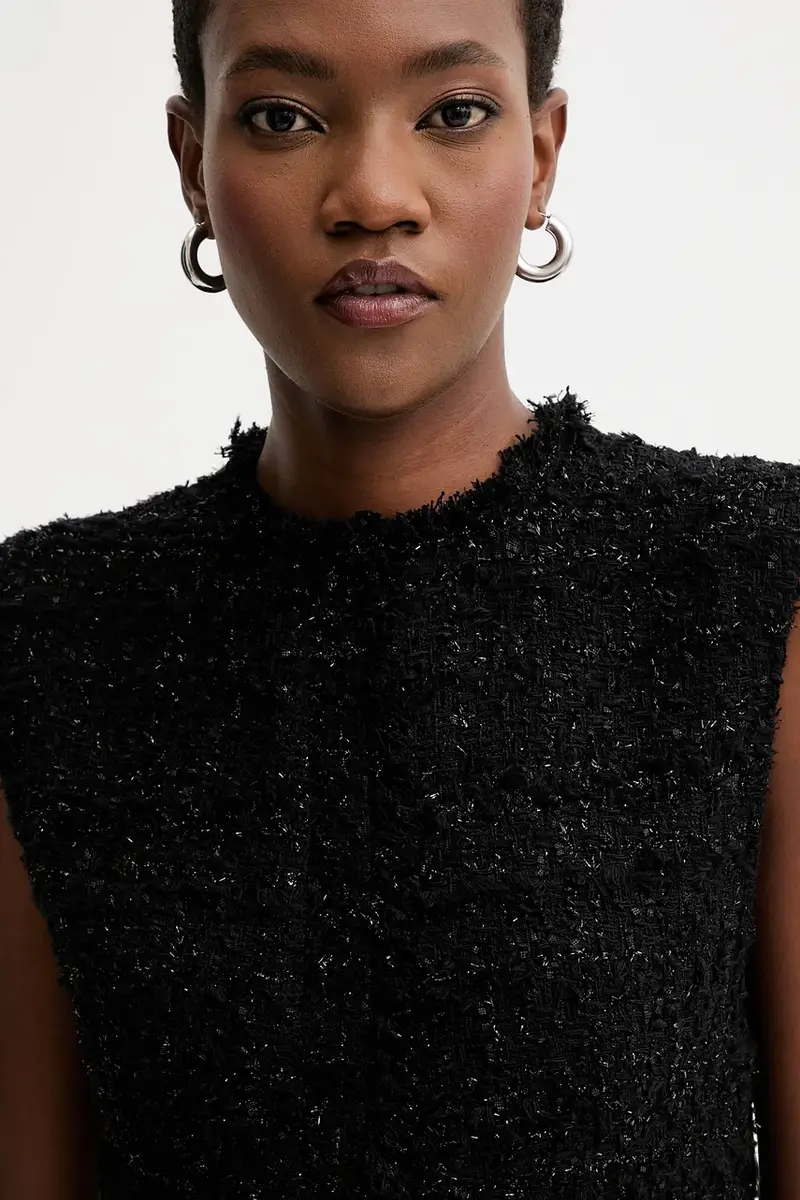 vestito colore nero WP33SANNAI miniatura 4