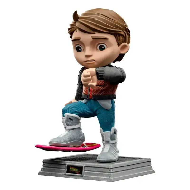 Statuetta da collezione di Ritorno al futuro ii Iron Studios Mini Co Marty Mcfly