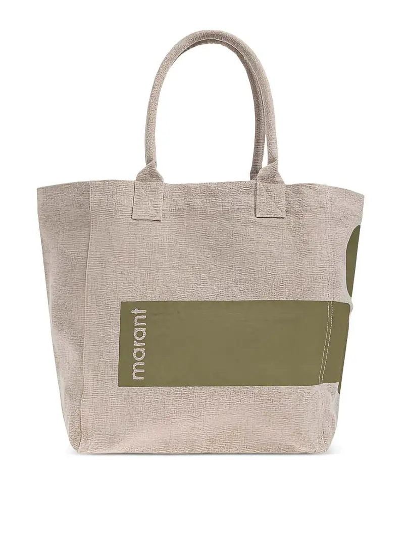 Borsa Shopping Yenky In Cotone Verde