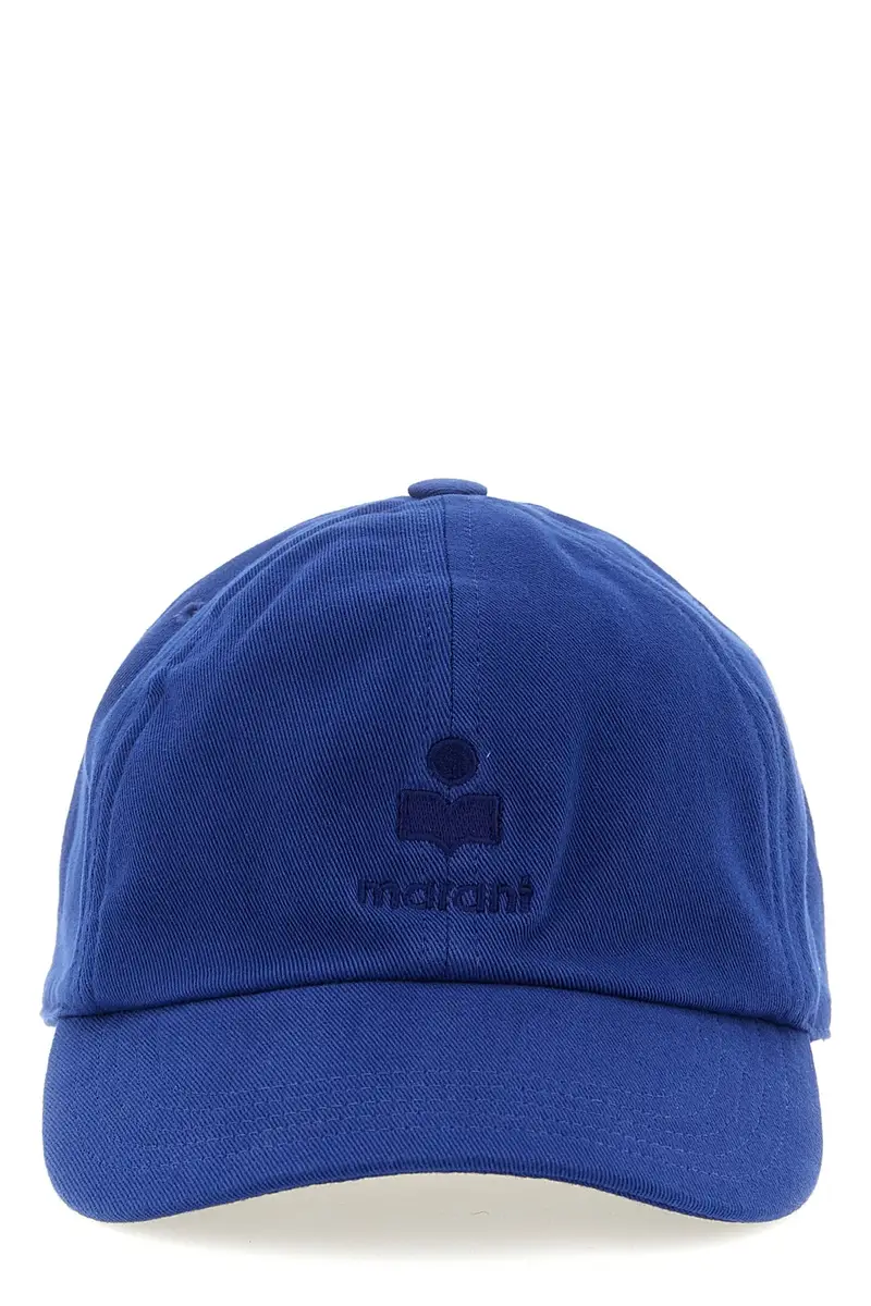 Isabel Marant Cappellino Tomas Blu in Cotone