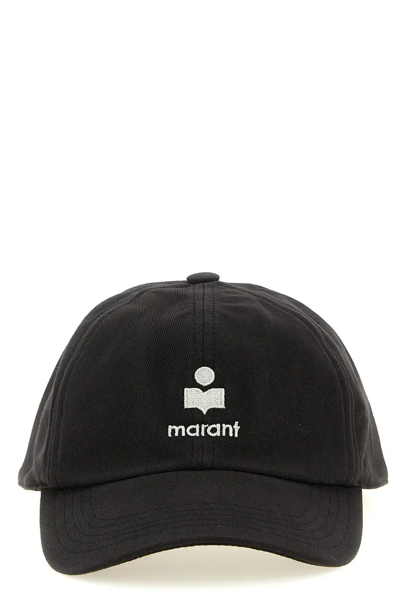 Isabel Marant Cappellino Tomas Nero in cotone