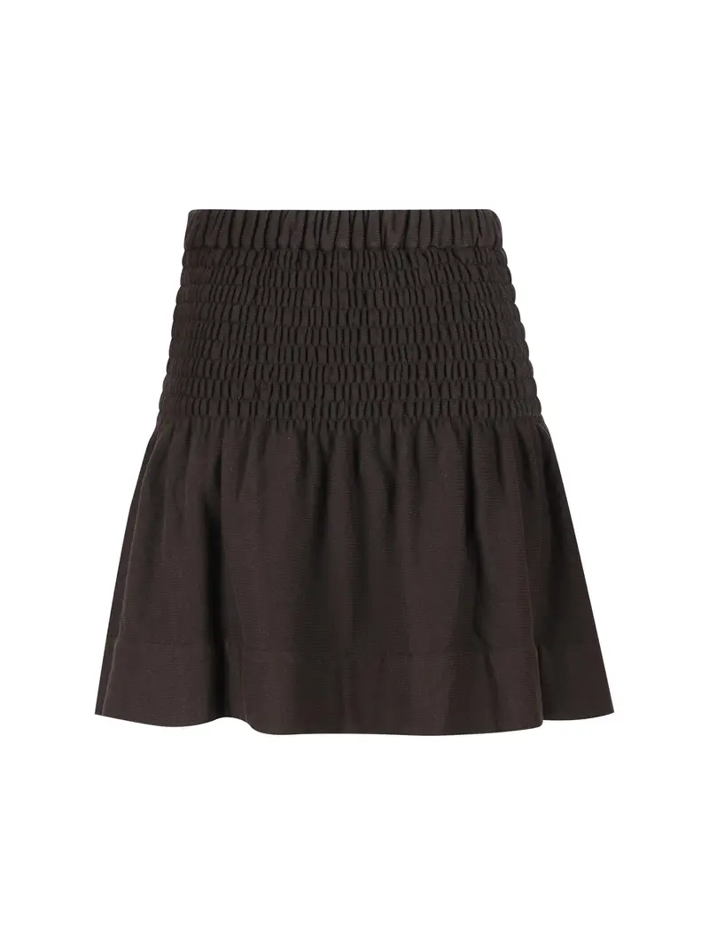 Gonna In Cotone NERO miniatura 2