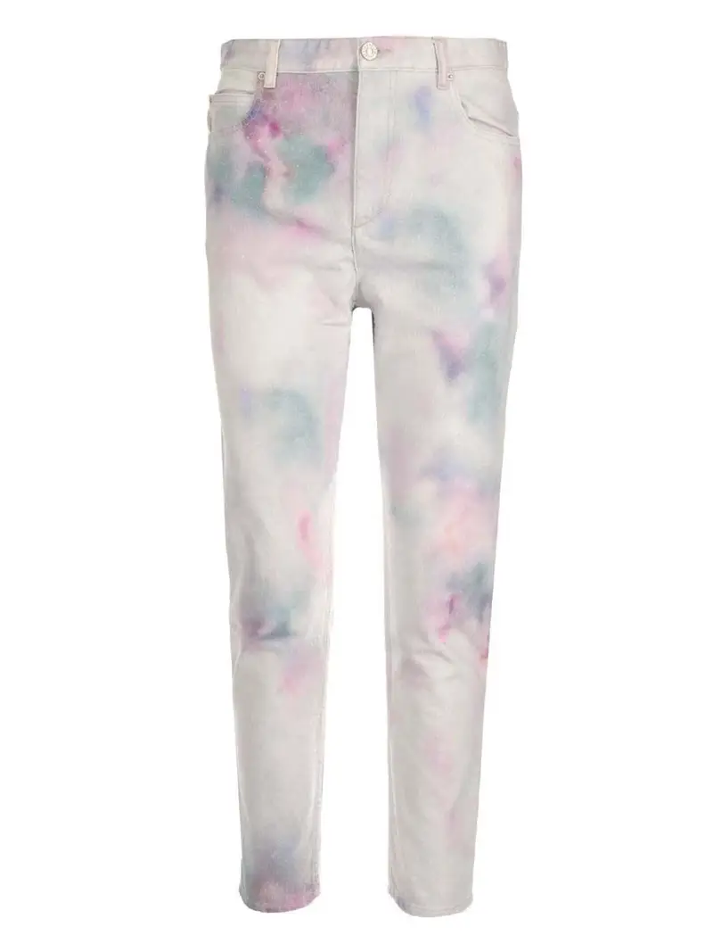 Jeans Lanea tie-dye Multicolore
