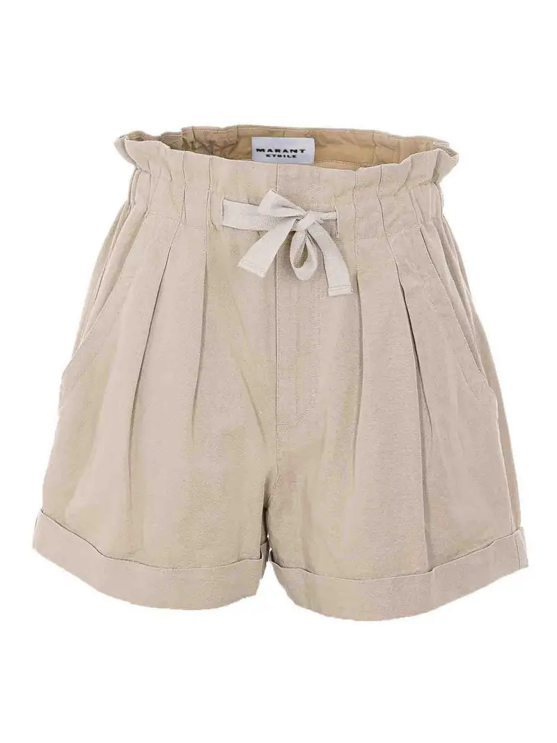 Pantaloncini Nirma beige