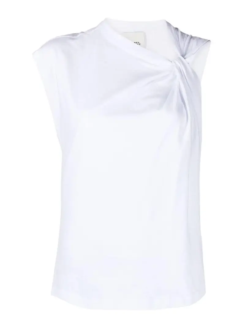 Maglietta Nayda in cotone Bianco