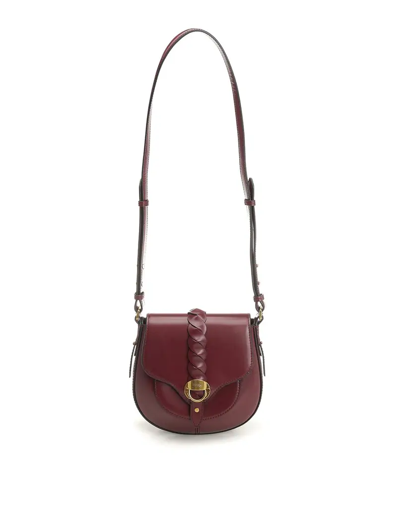 Piccola borsa a tracolla Rosso Scuro