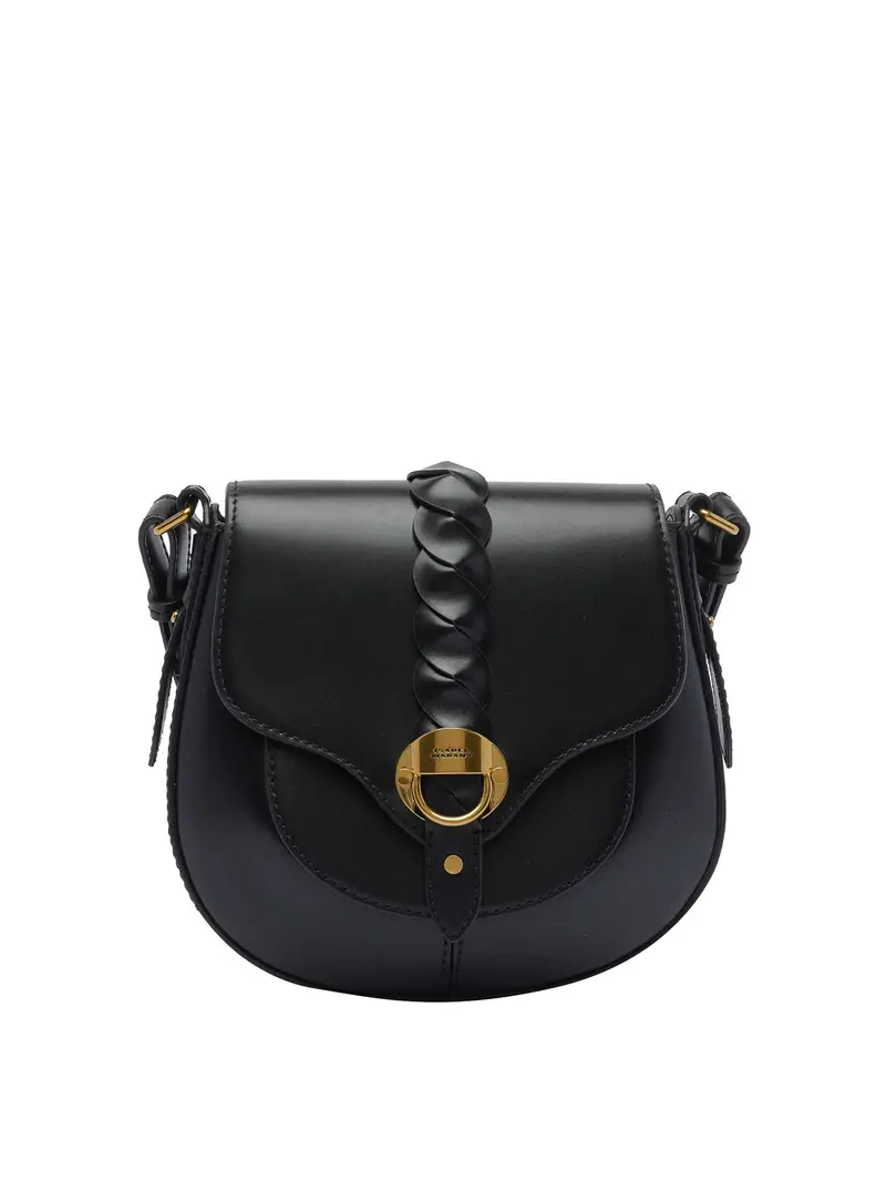 Piccola borsa a tray crossbody Nero
