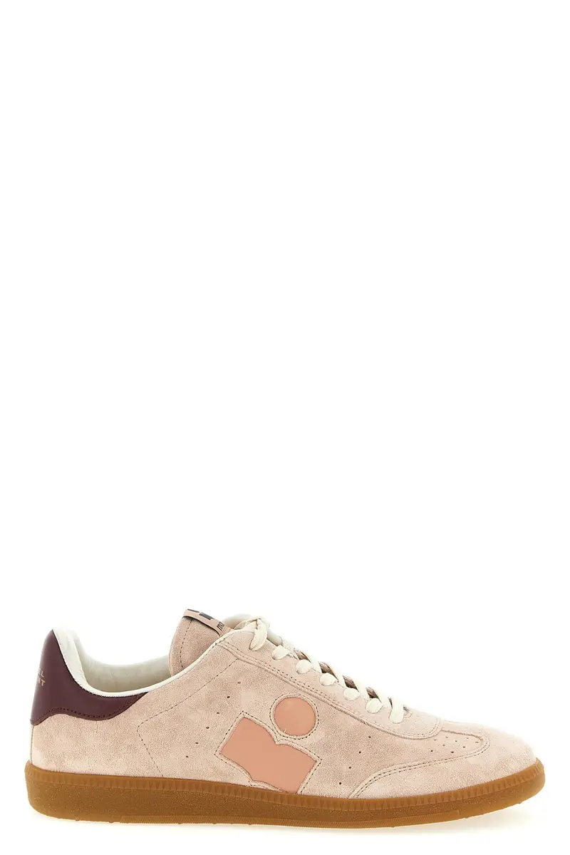Isabel Marant Sneakers rosa in suede