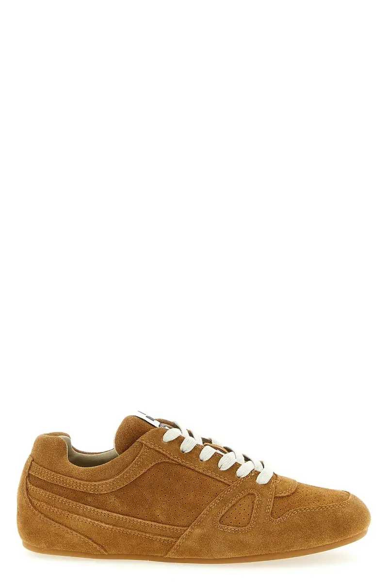 Isabel Marant Sneakers Senny Low Marrone in suede