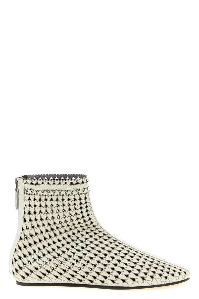 Isabel Marant Stivaletto Donna beige in Pelle di Vitello