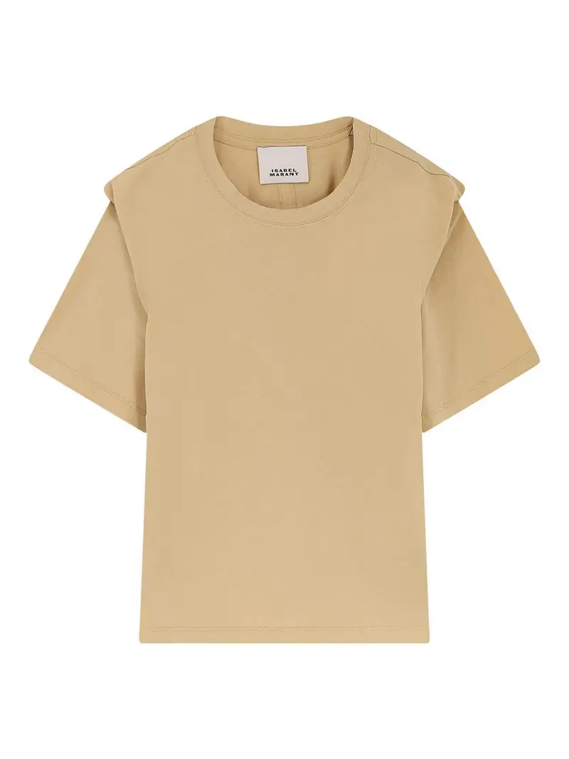 T-shirt Zelitos In Cotone Organico Giallo