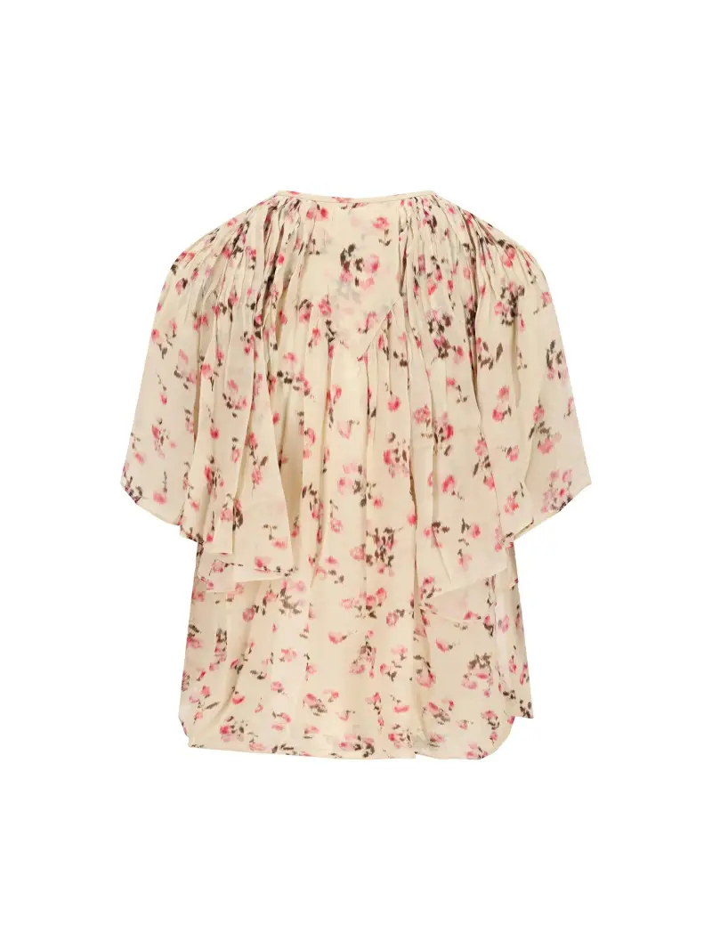 ISABEL MARANT Top Neslya BEIGE miniatura 2