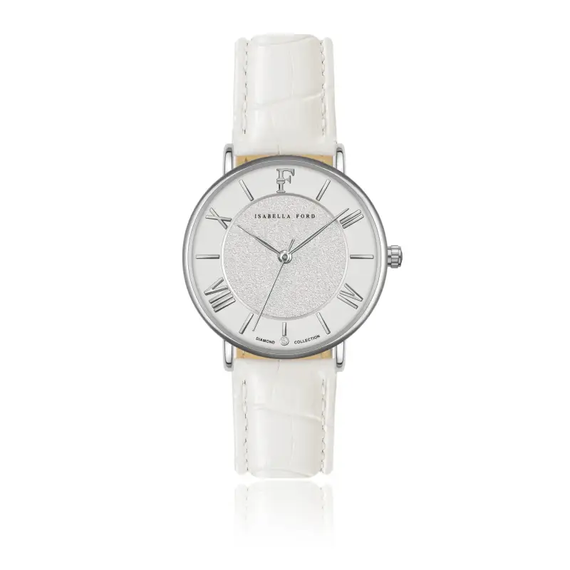Orologio da donna in coccodrillo Isabella Ford Gabrielle