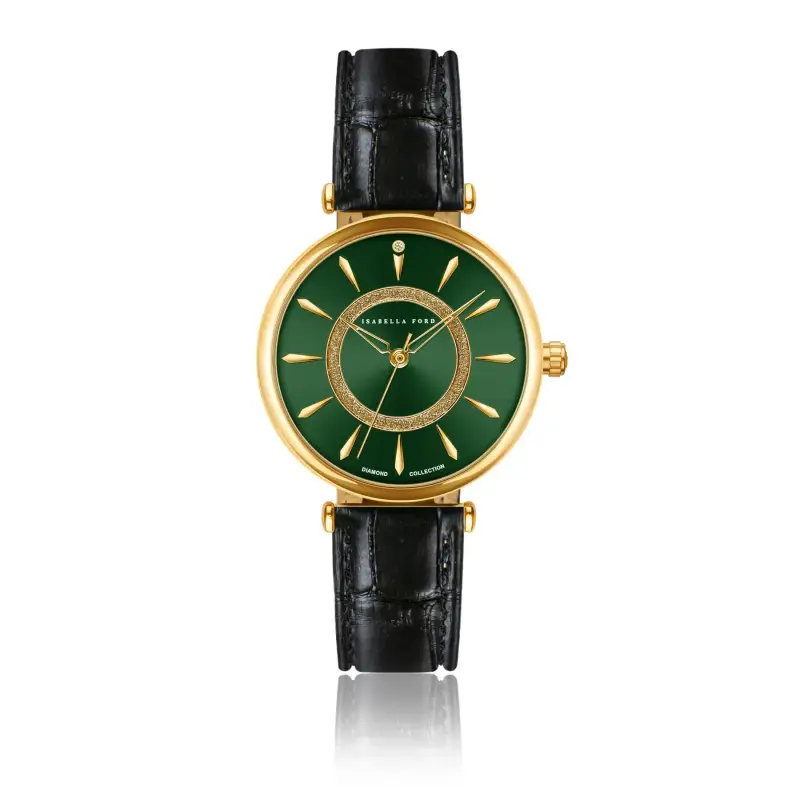 Orologio da donna in coccodrillo Isabella Ford Nathalie