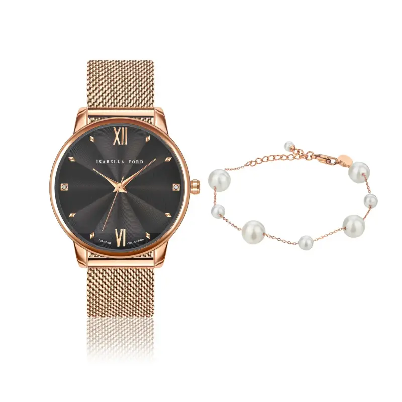 Orologio e bracciale donna Isabella Ford Coco