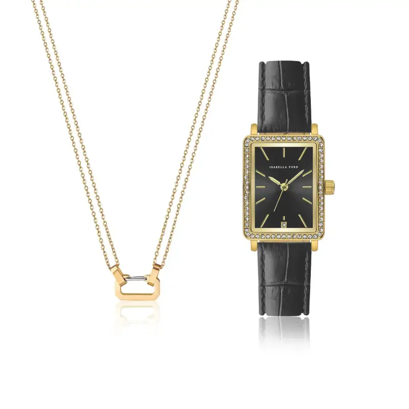 Orologio e collana donna Isabella Ford Adélaïde