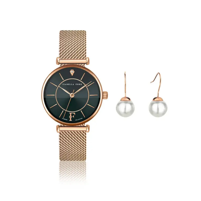 Orologio e orecchini da donna Isabella Ford Portia