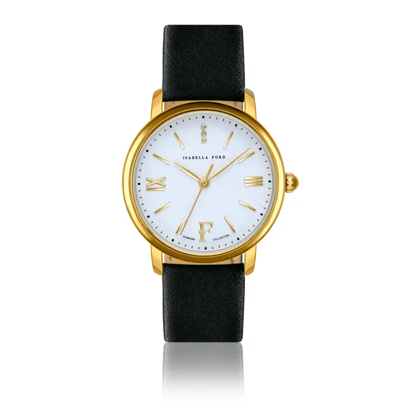 Orologio in pelle da donna Isabella Ford Selene