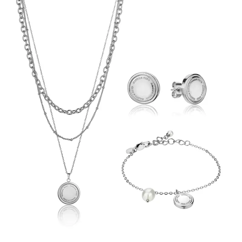 Set di collana, bracciale e orecchini Isabella Ford Alyssa
