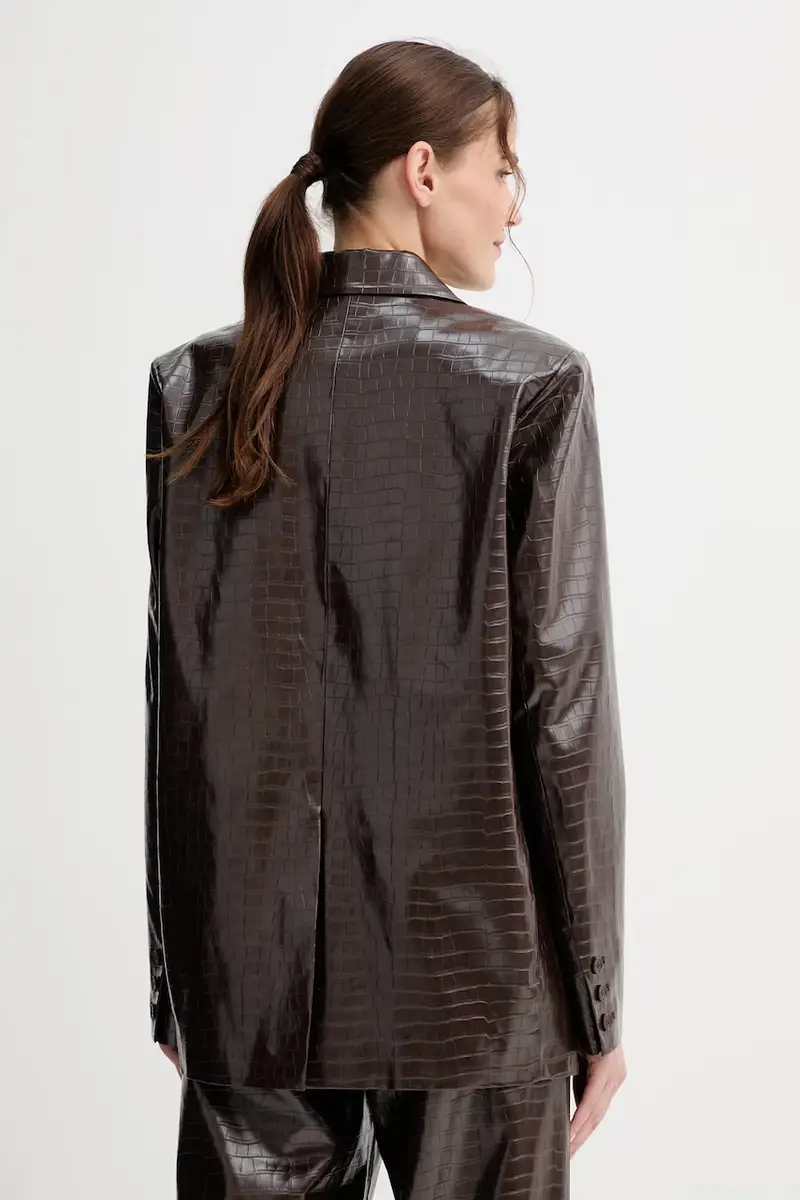 giacca colore marrone IS25FW-J029-T006 miniatura 3