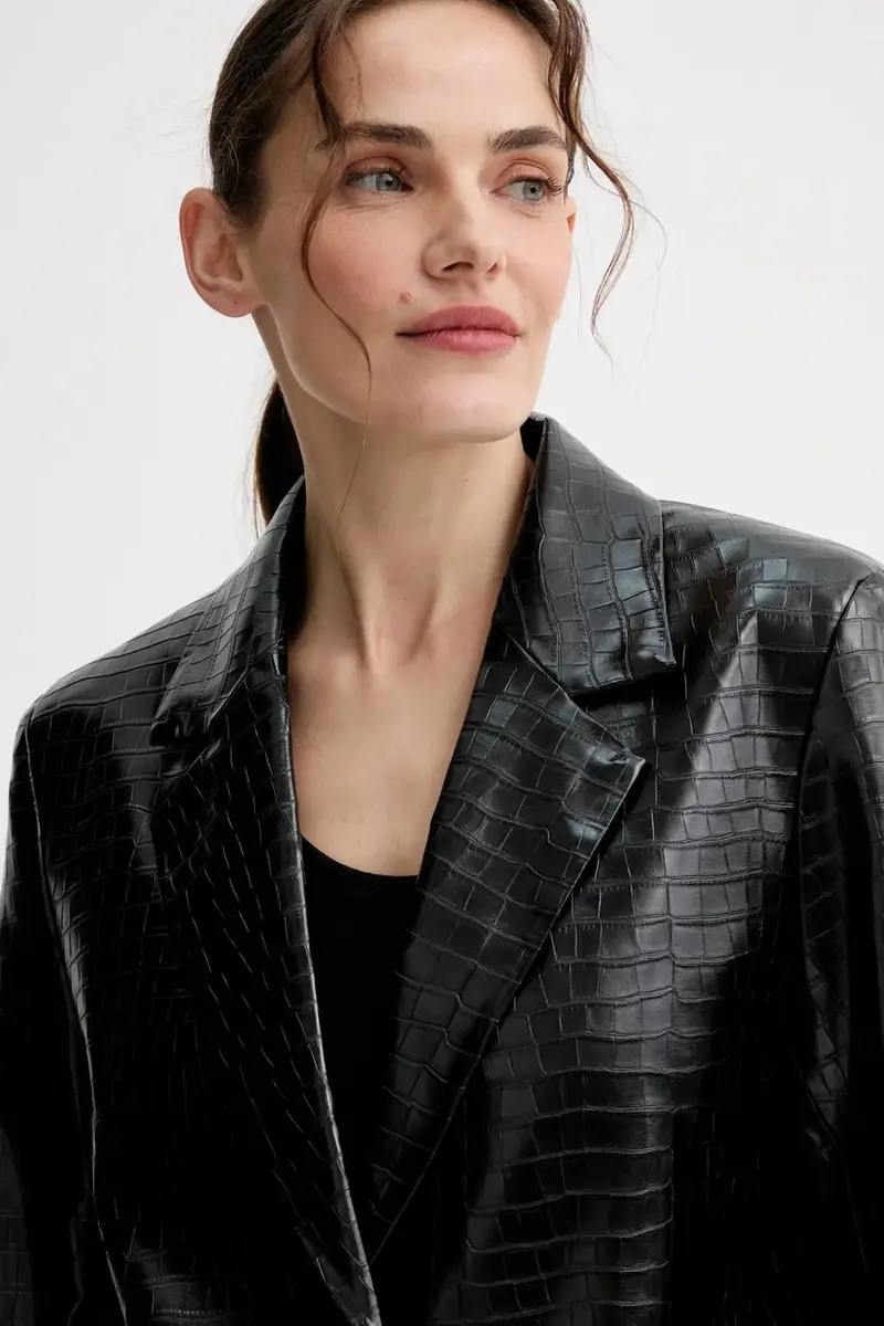 giacca colore nero IS25FW-J029-T006 miniatura 4