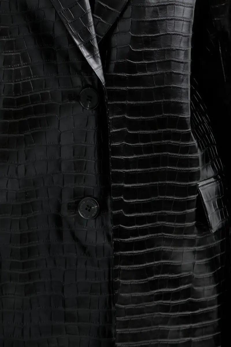 giacca colore nero IS25FW-J029-T006 miniatura 5