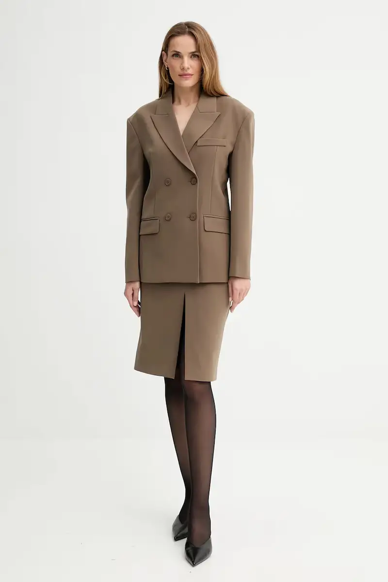 gonna colore verde IS25FW-G052-T001 miniatura 2