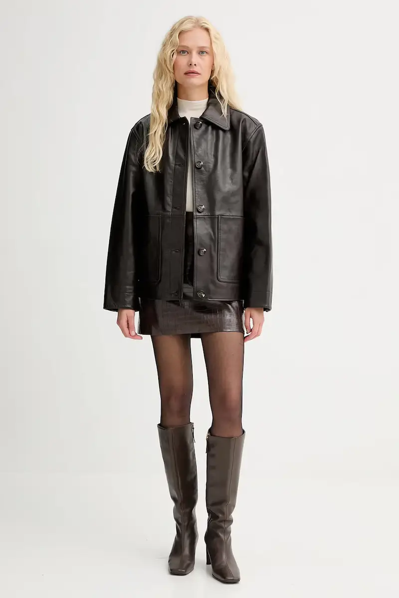 maglione in lana donna colore beige IS25FW-M188-F001 miniatura 2