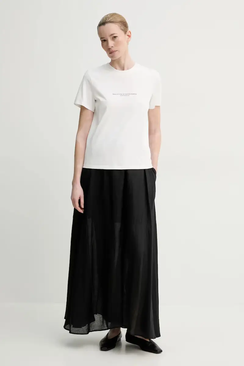 Isabelle Blanche T-shirt Donna Bianco 3301070 miniatura 2